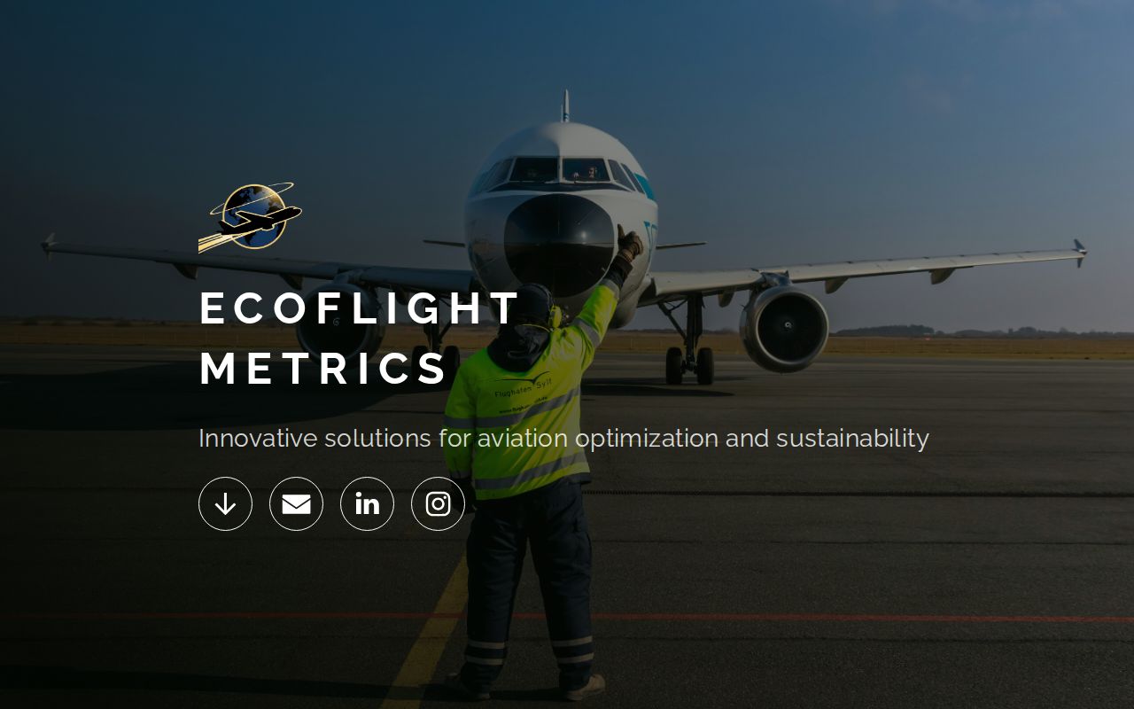 EcoFlight Metrics - Aviation Optimization and Sustainability